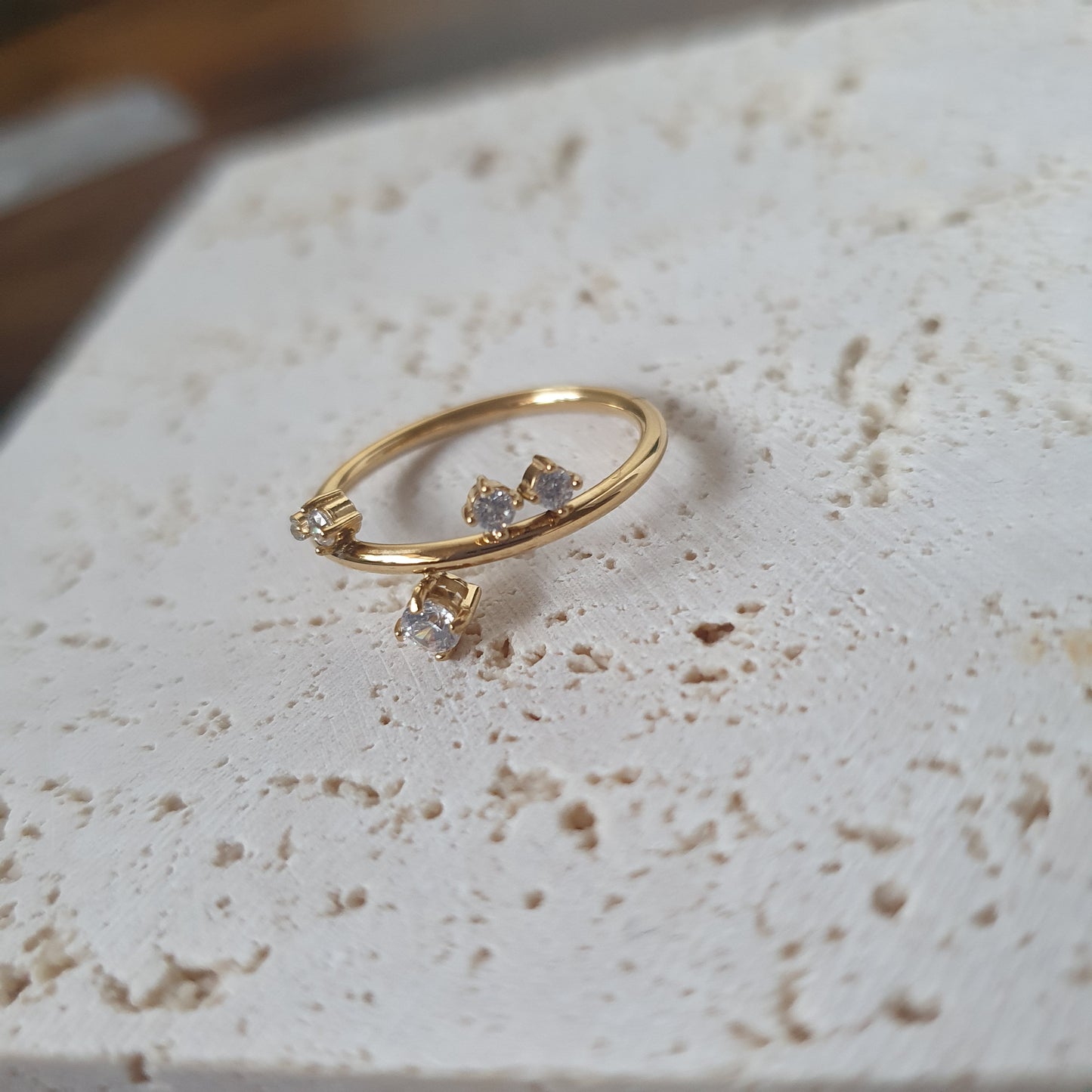 Gold Constellation Ring