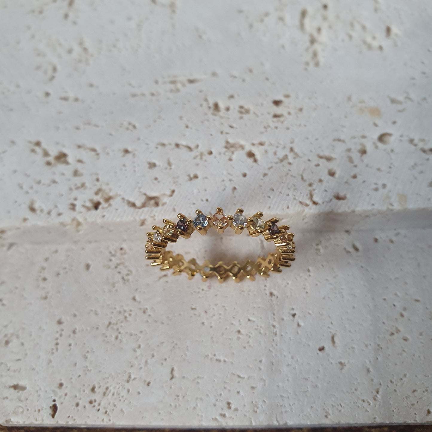 Parisian Summer Eternity Ring