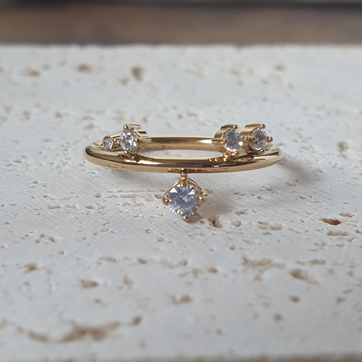 Gold Constellation Ring