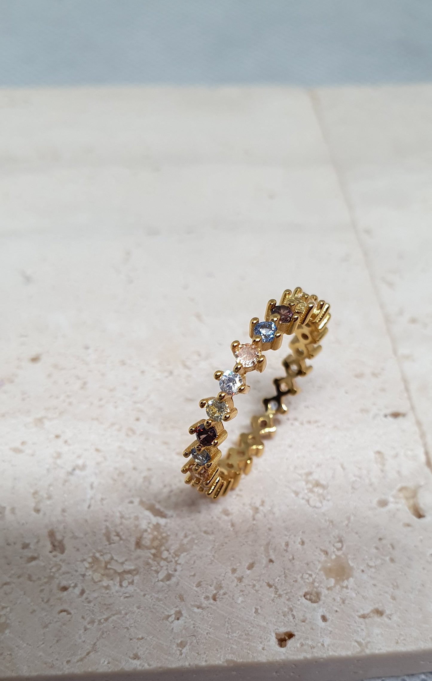 Parisian Summer Eternity Ring
