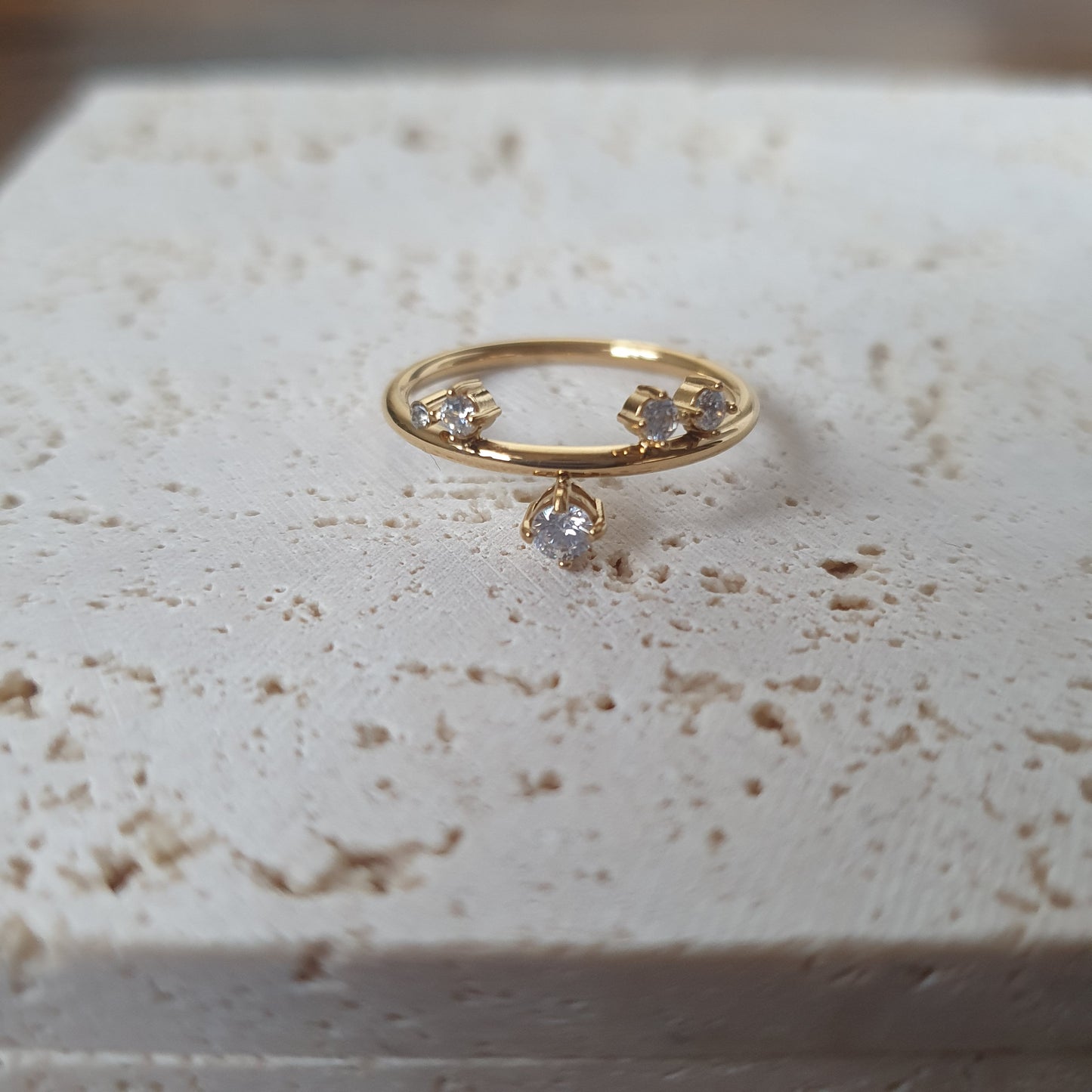 Gold Constellation Ring