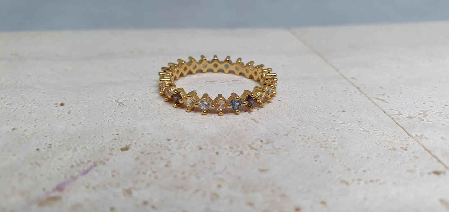 Parisian Summer Eternity Ring
