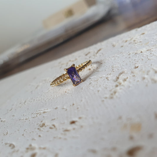 Gold Twist Ring