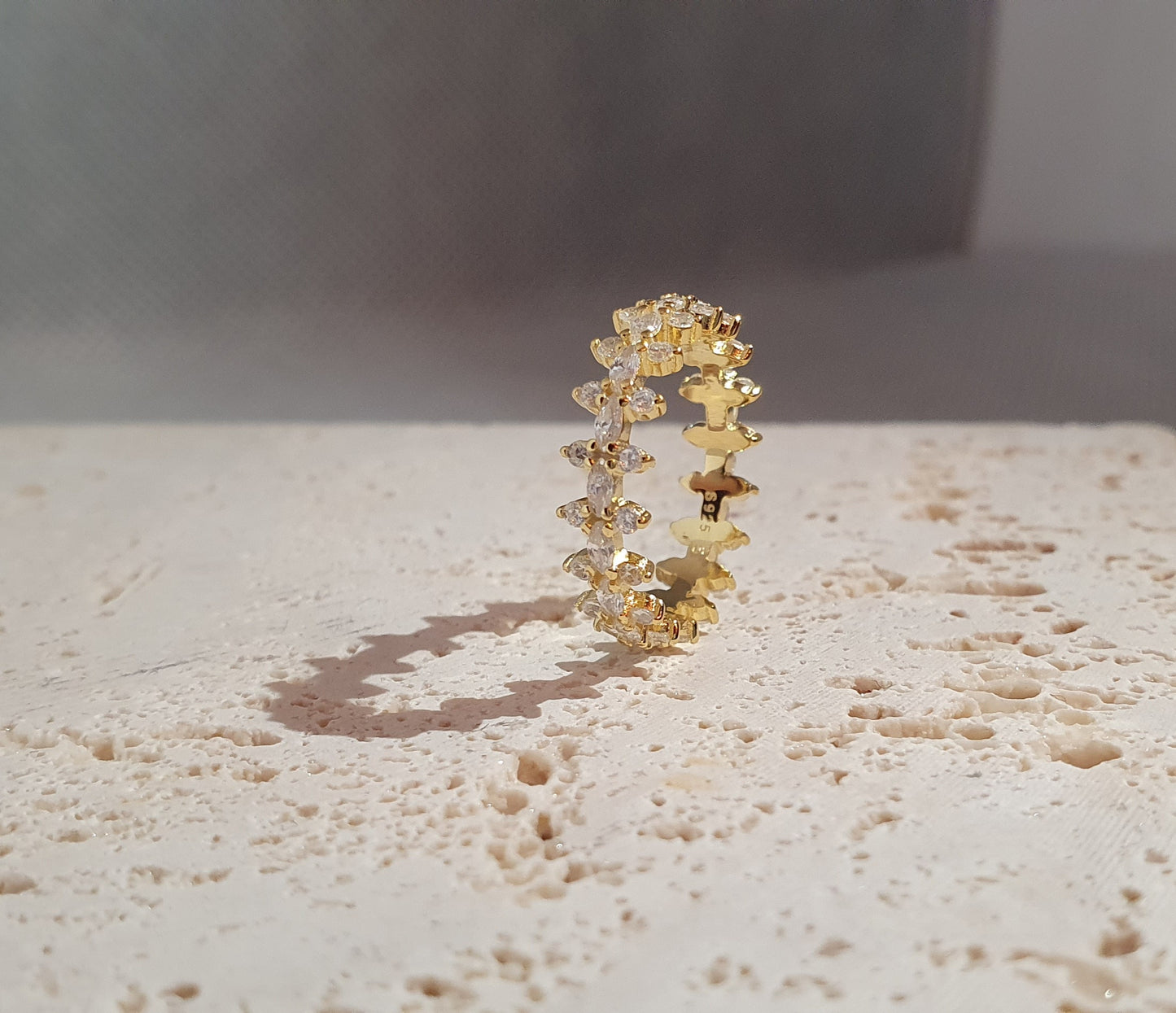 Petite Fleur Eternity Ring