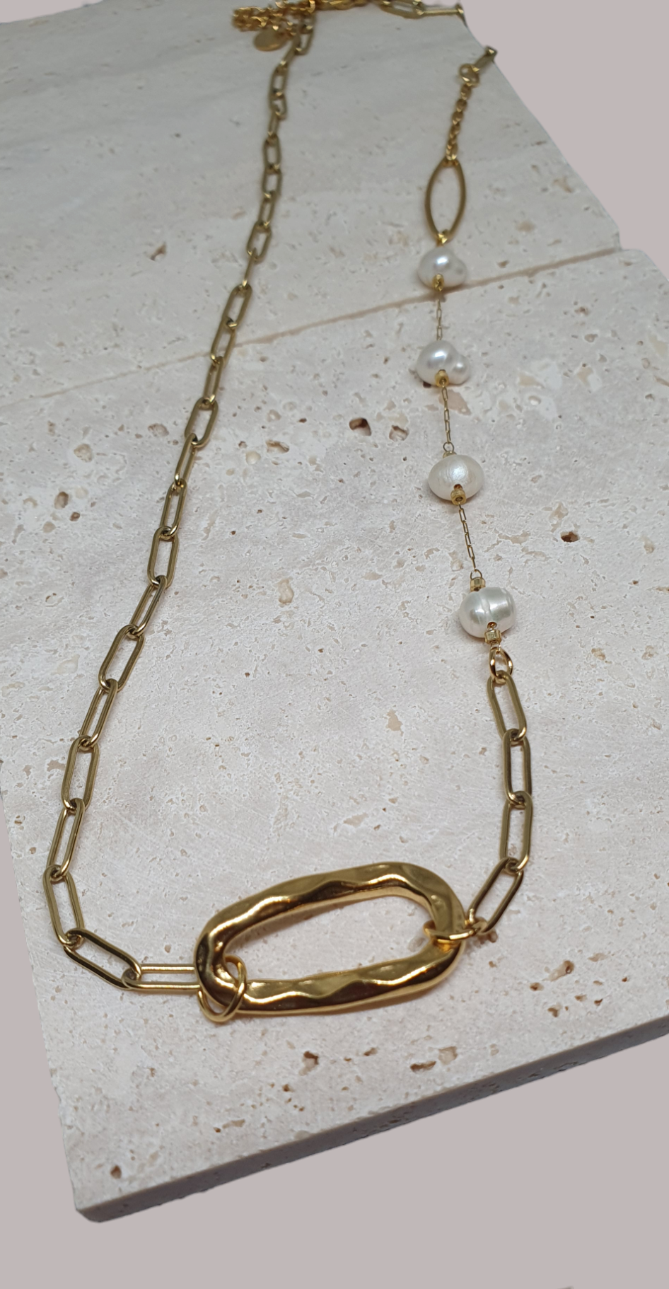 Pearl & Gold Necklace