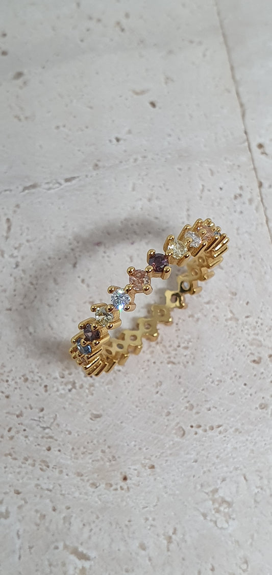 Parisian Summer Eternity Ring