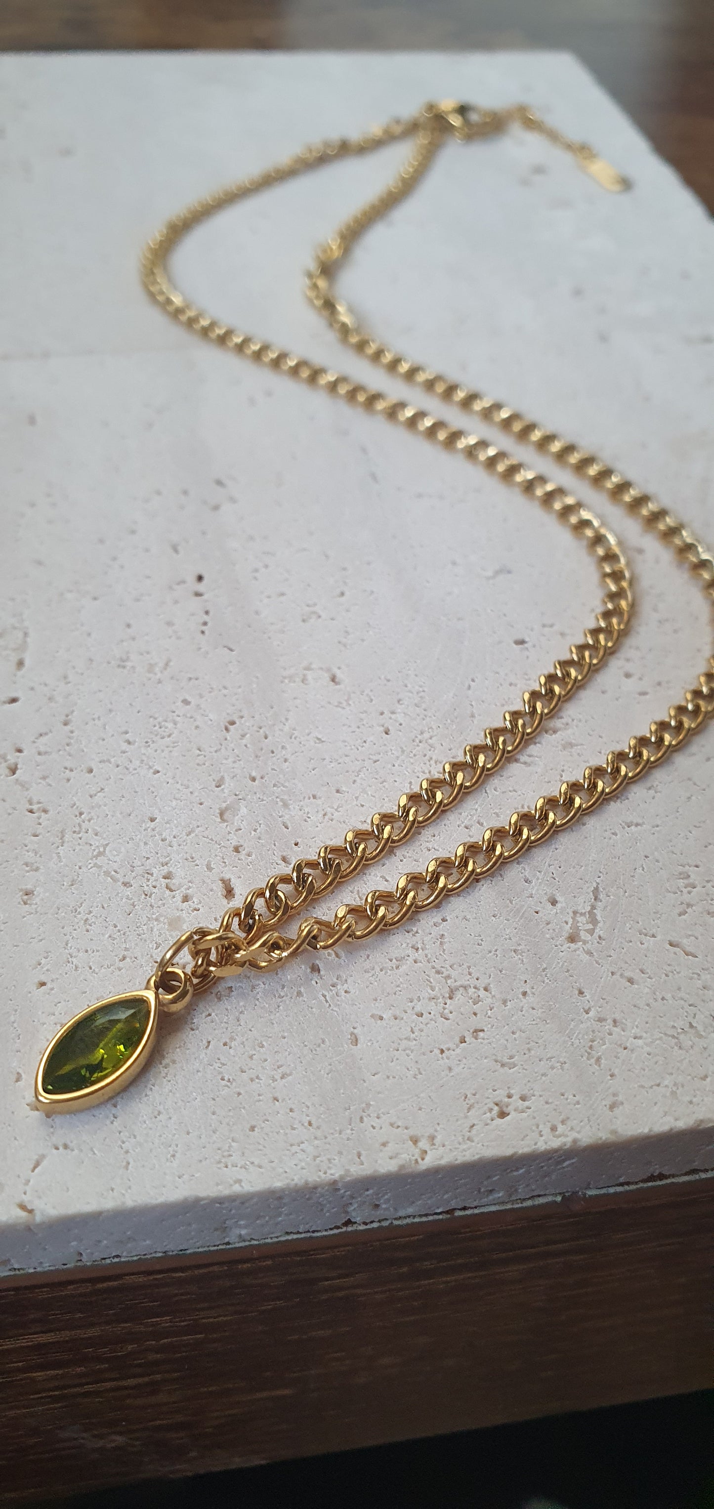 Marquise Olive Necklace