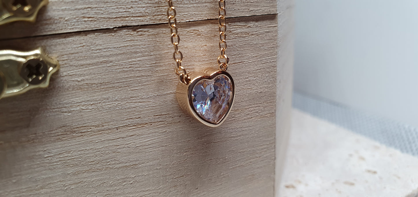 Golden Love Necklace