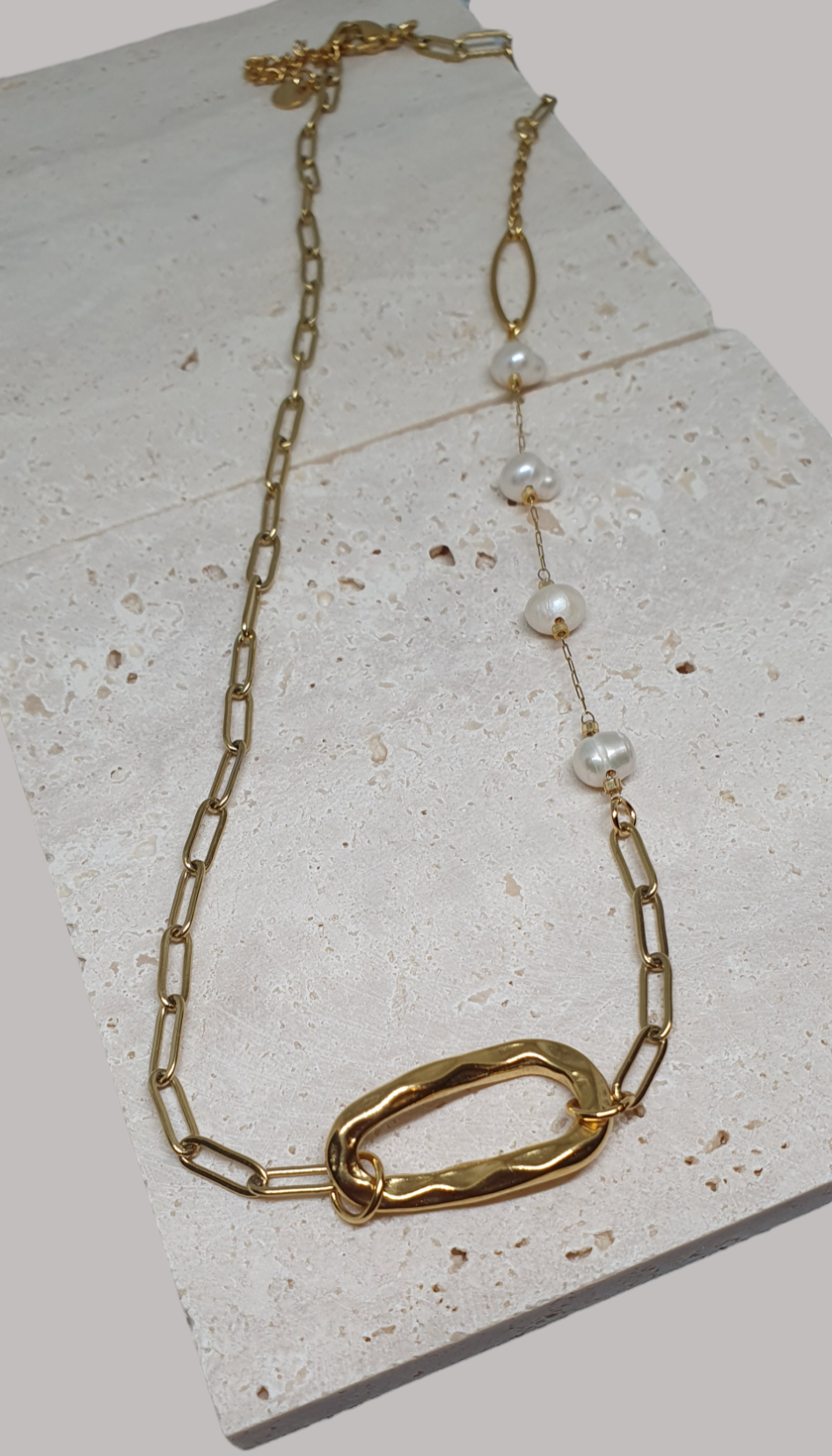 Pearl & Gold Necklace