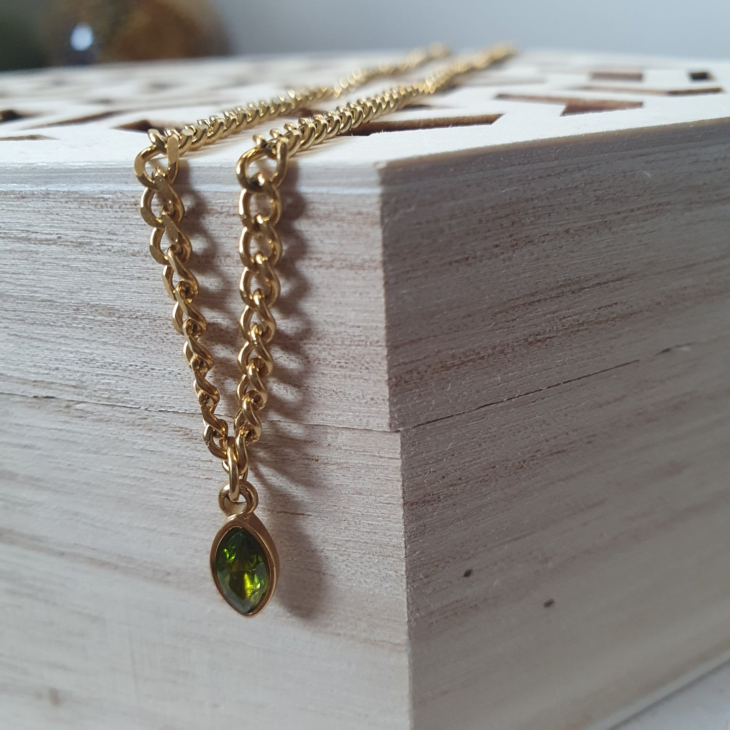 Marquise Olive Necklace